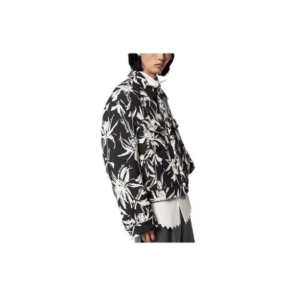 LOUIS VUITTON Cropped Denim Jacket SS23 NWT silk floral all over print - Picture 7 of 16